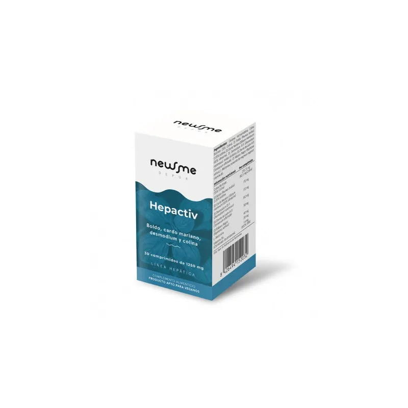 Hepactiv protector detox hígado 30 comprimidos, Herbora