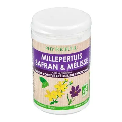 Johanniskraut - Safran - Melisse 60 Tabletten, Phytoceutic