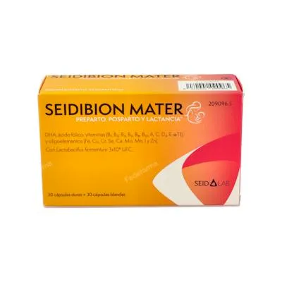 Seidibion mater 30 cápsulas 30 comprimidos, Seid
