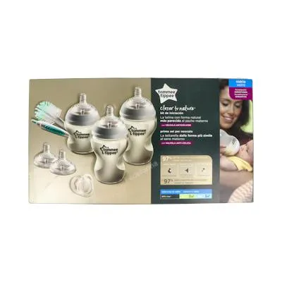 Kit inicio ctn recien nacidos cristal, Tommee Tippee
