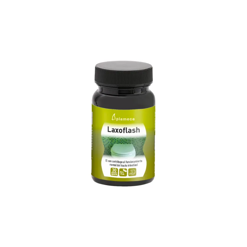 Laxoflash 30 cápsulas, Plameca