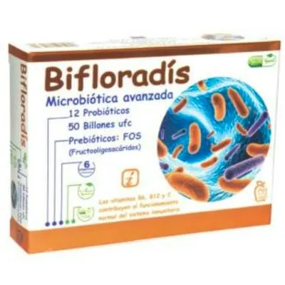 Bifloradis 15 cápsulas, Dis