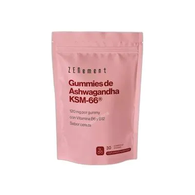 Zenements ashwagandha KSM-66® 120 mg veganas 30 gominolas, Zenement