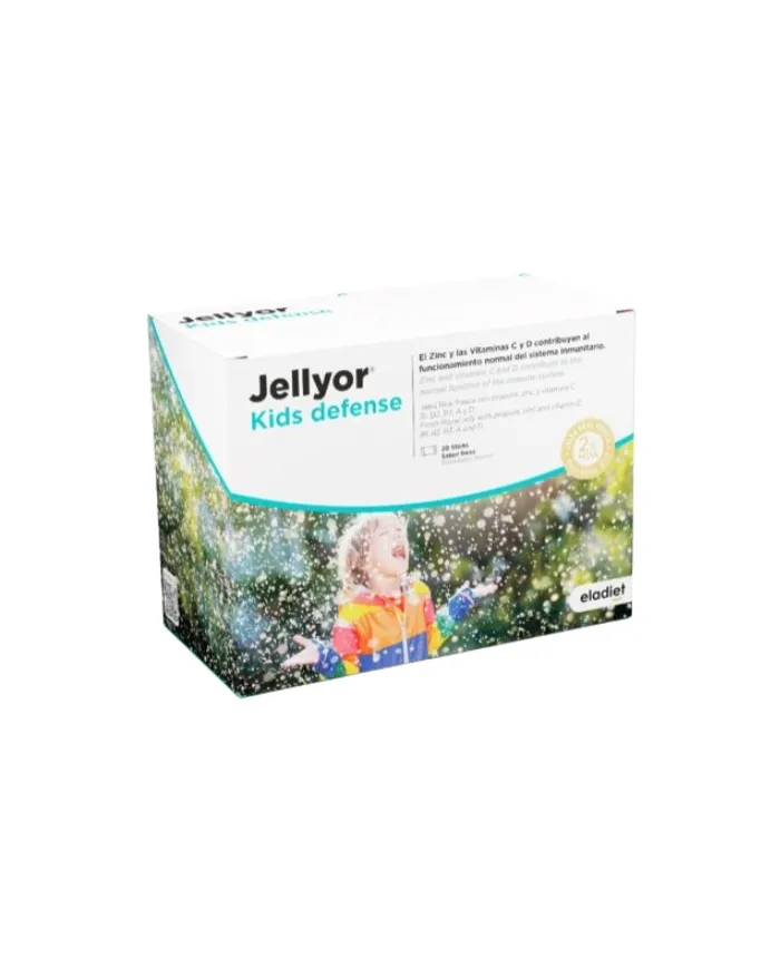 Jellyor kids defense fresa 10 sticks, Eladiet