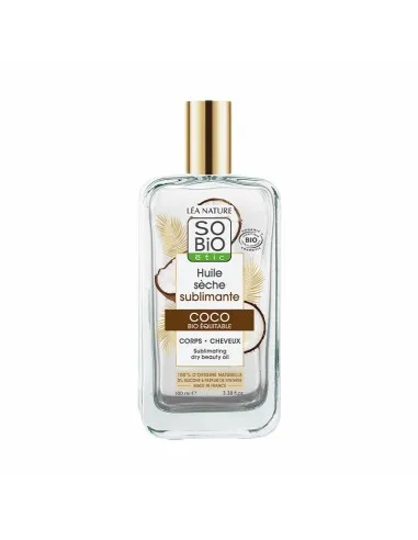 Aceite belleza sublimador coco BIO, SO'BiO étic