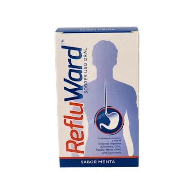 Refluward sabor menta 20 sobres, Shedir