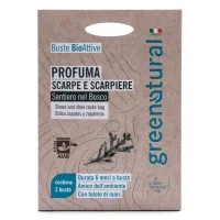 Bolsitas perfumadas zapatos y zapatero 3 x 10 g, Greenatural