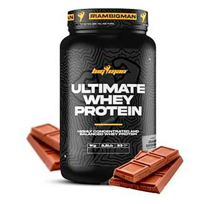 Ultimate whey chocolate 1 kg, Bigman