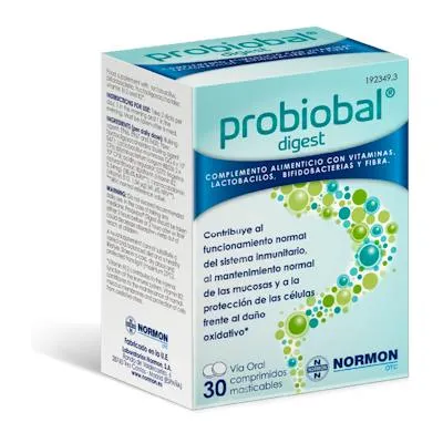 Digest 30 comprimidos masticables, Probiobal