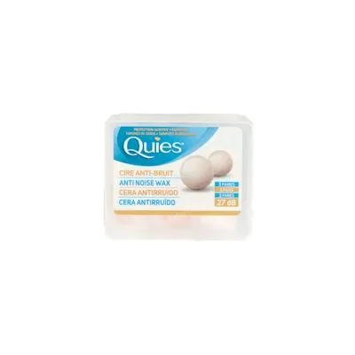 Tapones de cera antirruido 6 uds., Quies