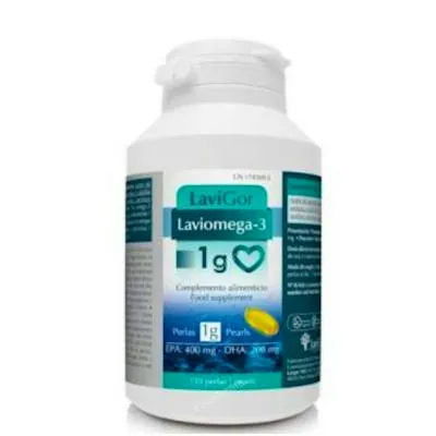Laviomega 3 1 g 120 perlas, Lavigor