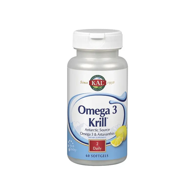 Omega 3 krill 60 cápsulas, Kal