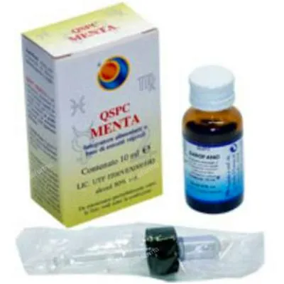 Qspc menta gotas 10 ml, Herboplanet