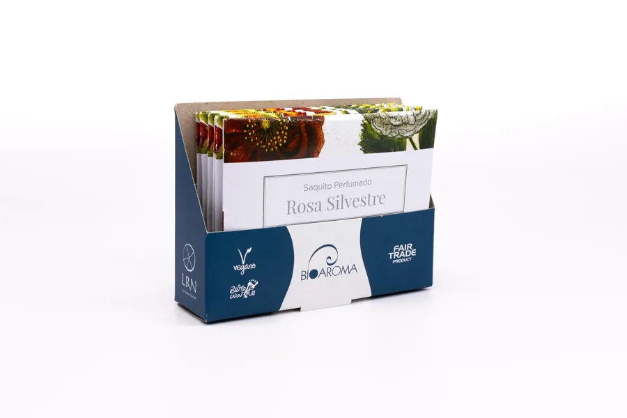 Dispensador saquito Rosa Silvestre 6 uds., Bioaroma