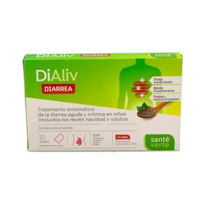 Dialiv Durchfall 10 Beutel, Sante Verte