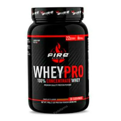 Wheypro concentrate chocolate 908 g, Fire Nutrition