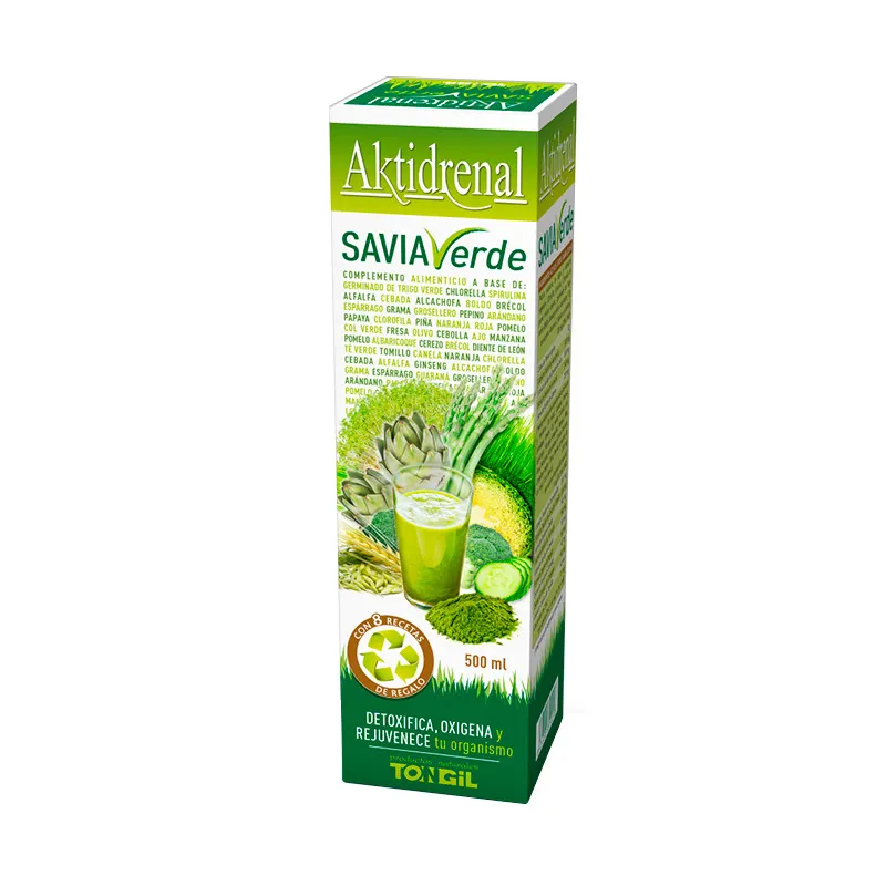 Aktidrenal savia verde 500 ml, Tongil