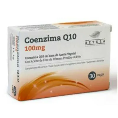 Coenzima Q10 100 mg 30 cápsulas, Betula