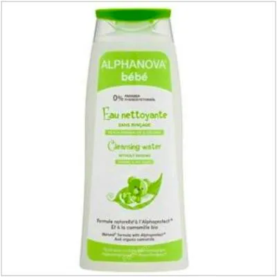 Agua limpiadora bebe BIO 200 ml, Alphanova