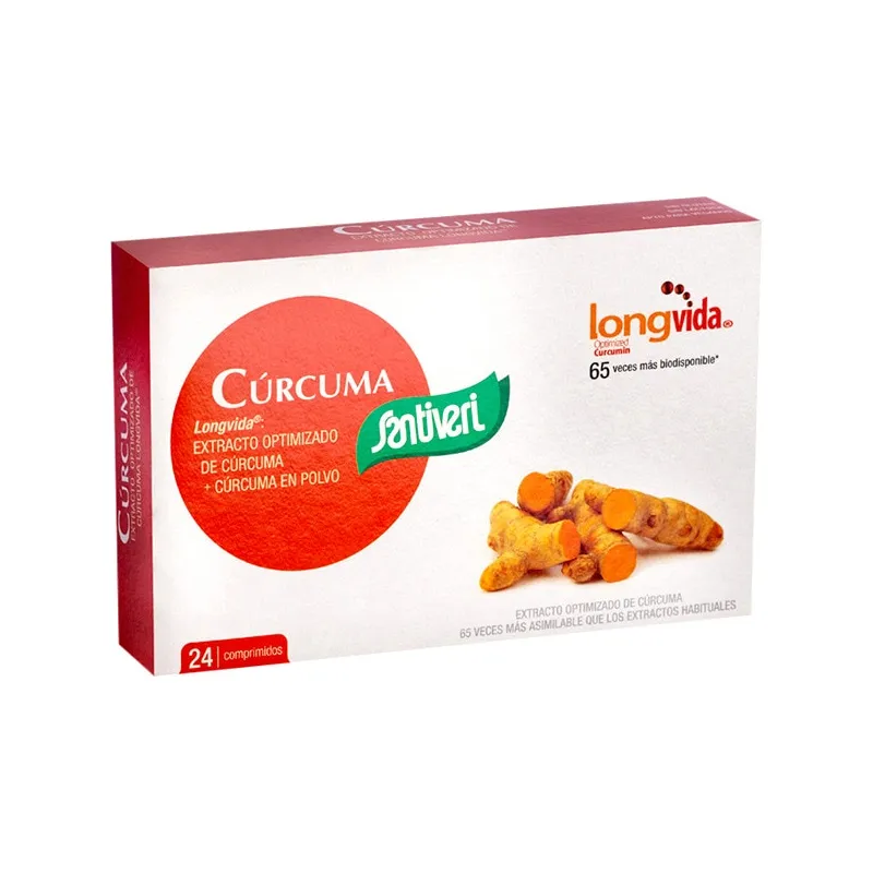 Curcuma longvida 24 comprimés, Santiveri