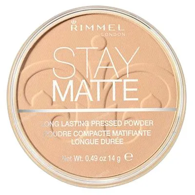 Polvo compacto stay MATTE005 silky beige, Rimmel London