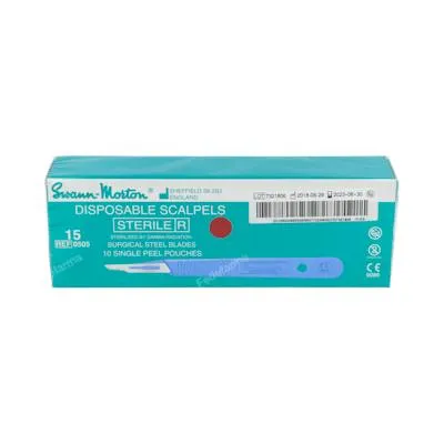 Bisturi swann-morton ester N15 10 uds., Smiths Medical