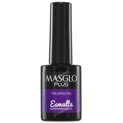 Esmalte semipermanente plus 15 mltriunfadora, Masglo