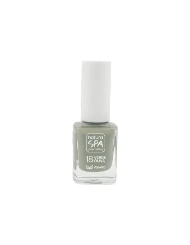 Nagellack 18 olivgrün cosmetics, Naturaspa