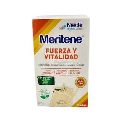 Batido vainilla 15 sobres, Meritene