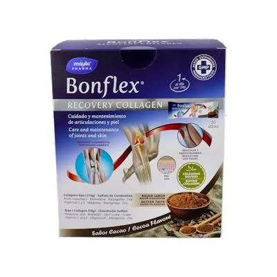 Recovery collagen cacao 30 sticks, Bonflex