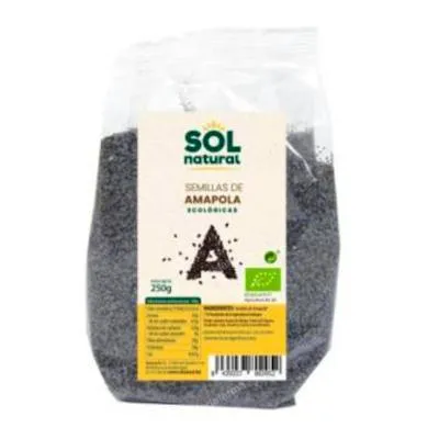 Semillas de amapola 250 g, Solnatural