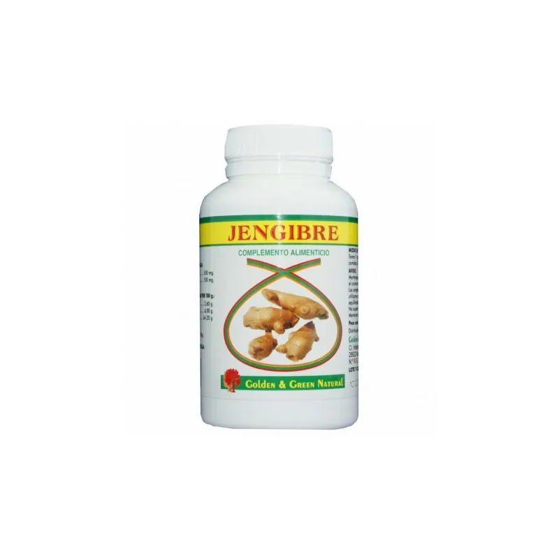 Jengibre 820 mg 90 cápsulas, Golden Green