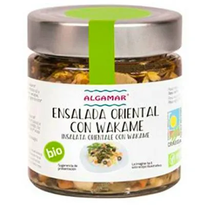 Ensalada oriental con wakame BIO 180 g, Algamar