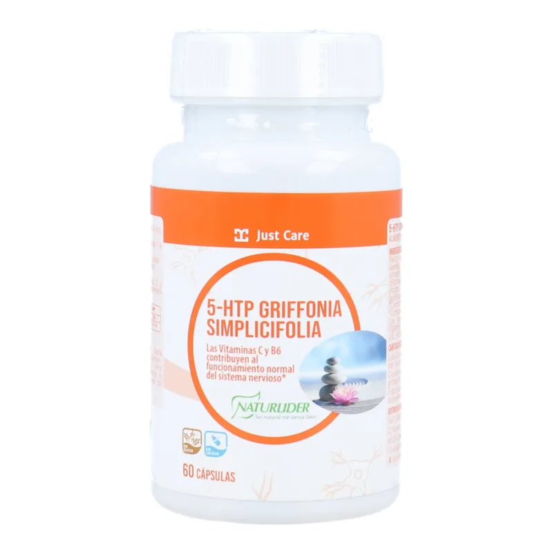5-HTP griffonia simplicifolia 60 capsules, Naturlider