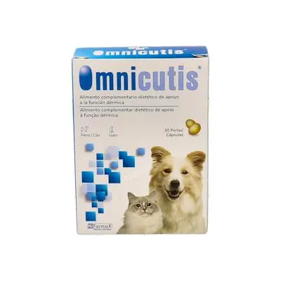 Omnicutis 30 cápsulas, Hifarmax Vet