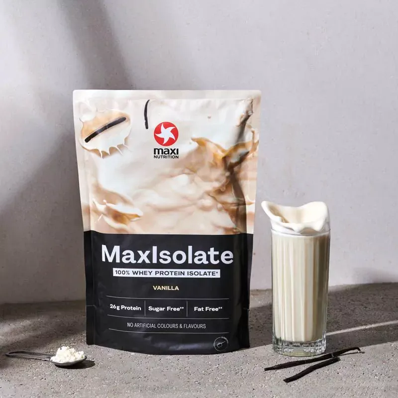 Maxisolate Vanille Proteína Aislada 1000 g, Maxi Nutricion · imagen 2