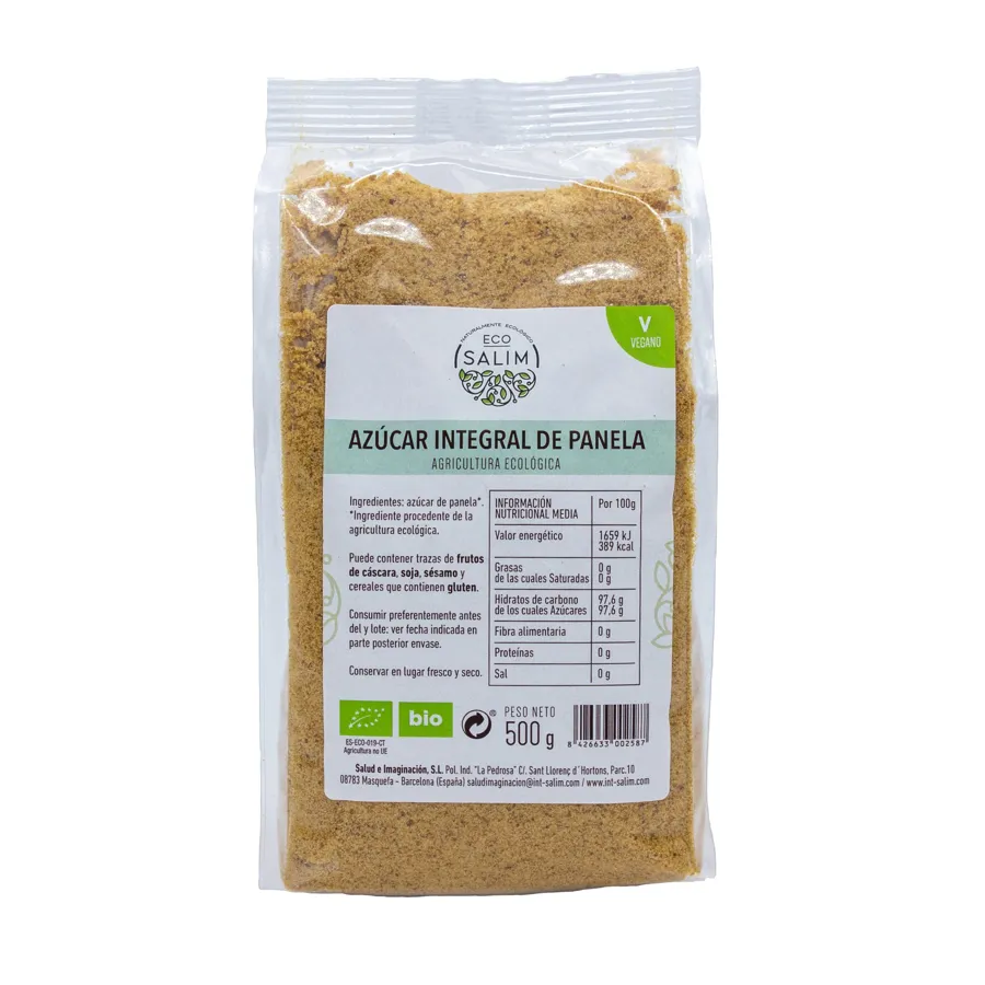 Azúcar Int. de Panela BIO 500 g, Ecosalim