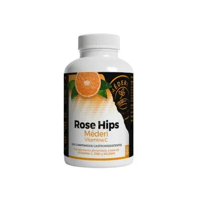 Mederi Nutrición Integrativa rose hips vitamina C + zn + se 200 comprimidos, Mederi Nutricion Integrativa
