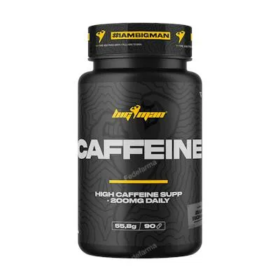 Cafeina 90 cápsulas, Bigman