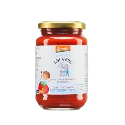 Tomate sofrito demeter sin azúcar 350 g, Cal Valls