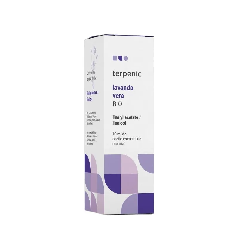 Aceite esencial de lavanda vera BIO 10 ml, Terpenic