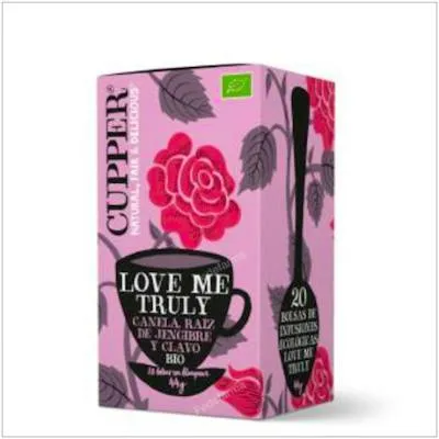 Love me truly chai Kräutertee BIO 20 Beutel, Cupper