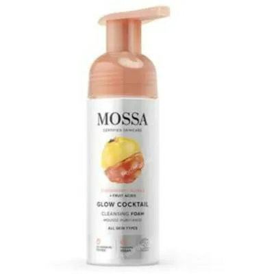 Glow cocktail espuma limpiadora BIO 150 ml, Mossa