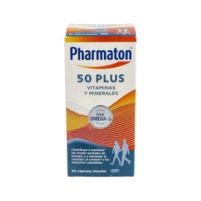 50 plus 60 cápsulas, Pharmaton