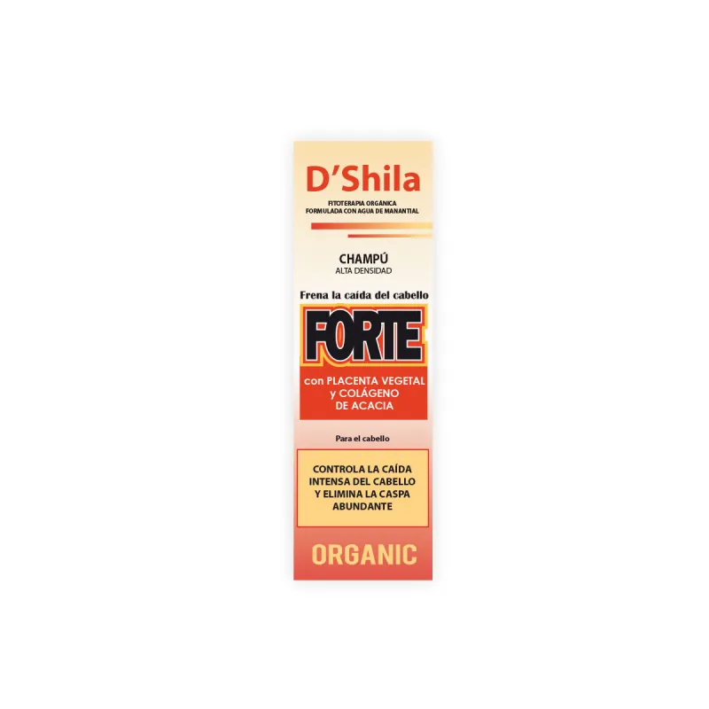 Champú forte anticaída caspa 125 ml, Shila