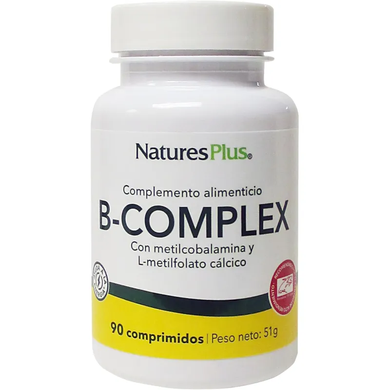 B-complex 90 comprimidos, Natures Plus