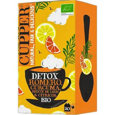 Detox Kräutertee 20 Beutel BIO, Cupper