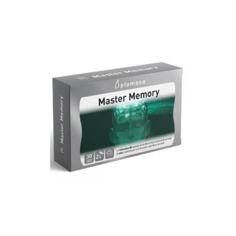 Master memory (memoplan) 30 cápsulas, Plameca