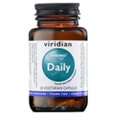 Synerbio diario 30 cápsulas vegetales, Viridian