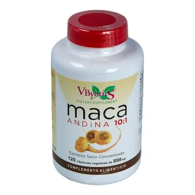 Andean maca 700 mg 120 capsules, Vbyotics